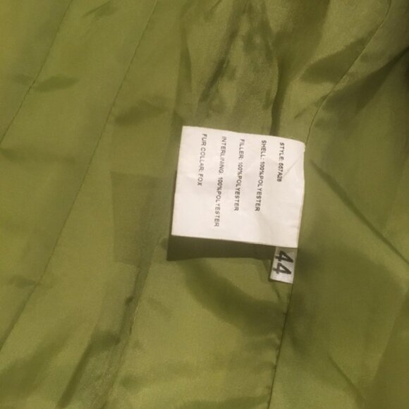 Rare! Real Giant Fox Collar Jacket - Picture 3 of 4